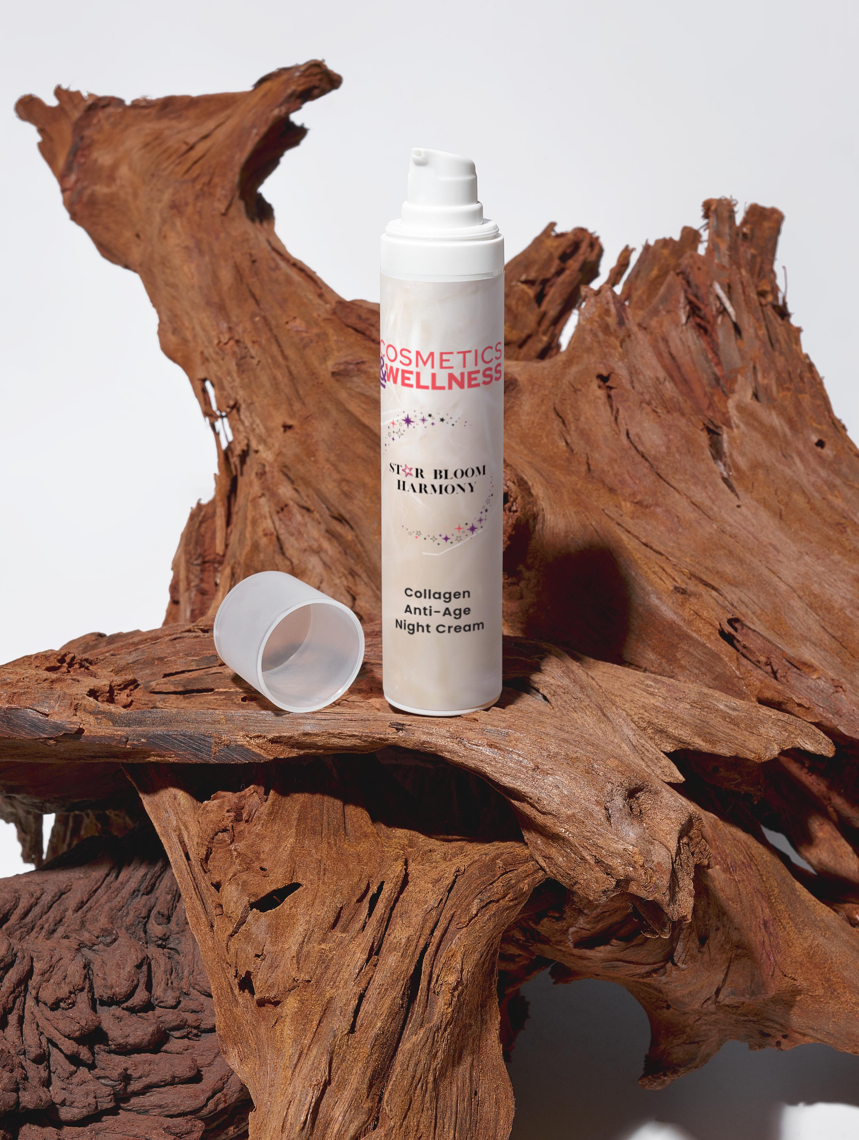 Kollagen Anti-Age Nachtcreme Star Bloom Harmony, 50 ml / 1.69 fl oz