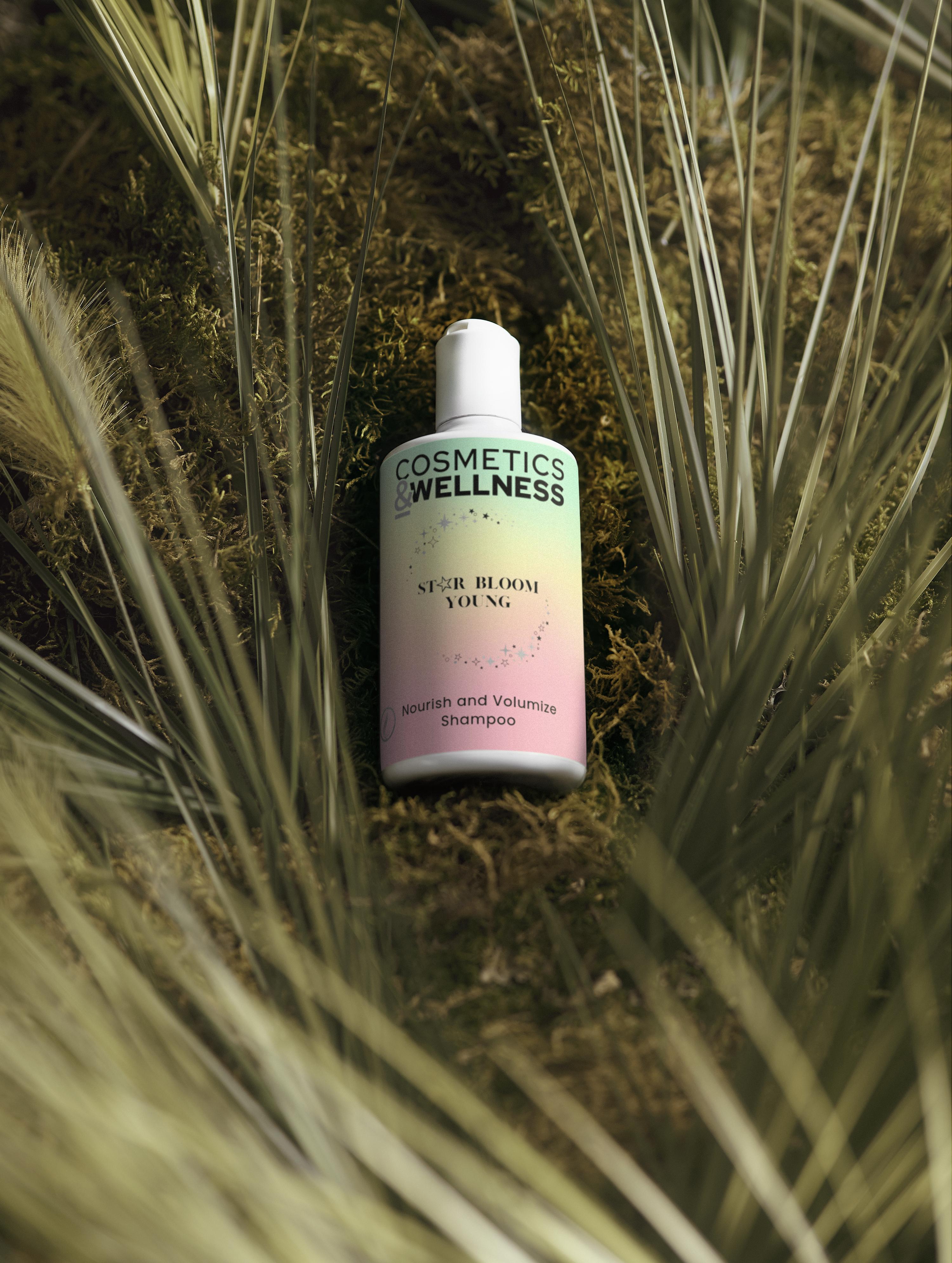 Nourish and Volumize Shampoo Star Bloom Young, 300 ml / 10.14 fl oz