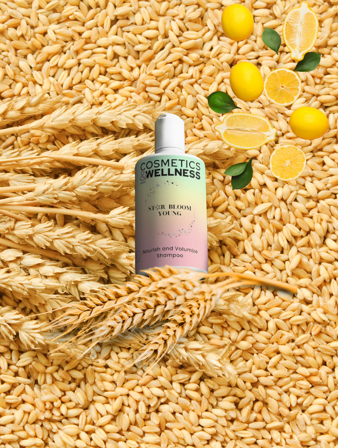 Nourish and Volumize Shampoo Star Bloom Young, 300 ml / 10.14 fl oz