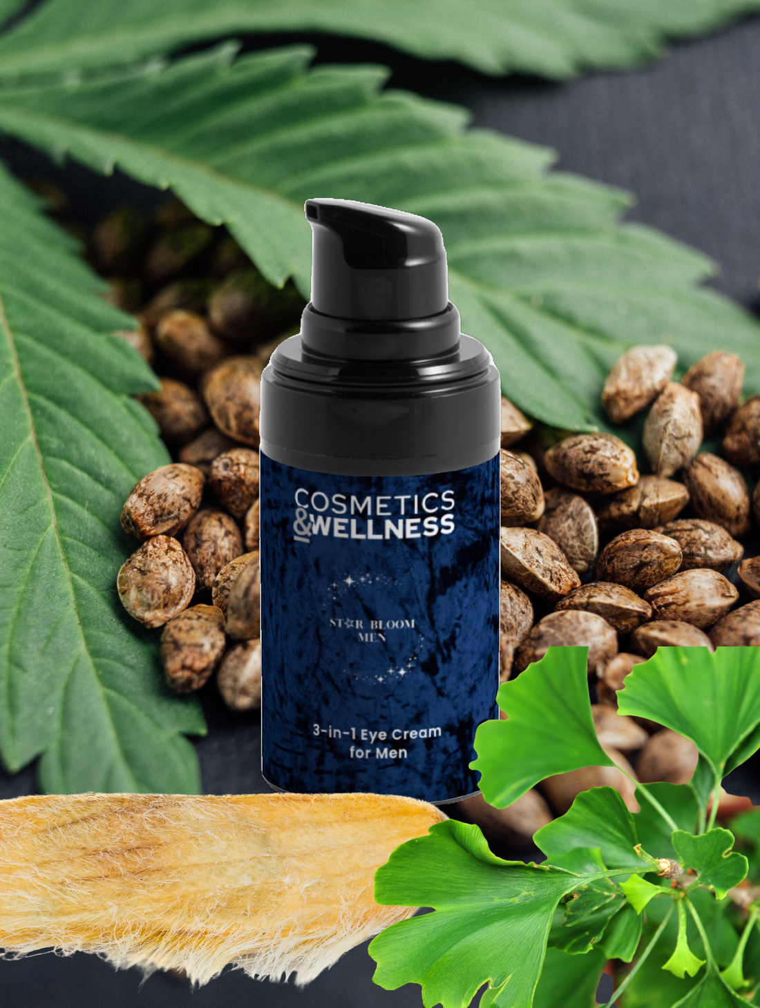 3-in-1 Eye Cream Star Bloom Men, 15 ml / 0.51 fl oz