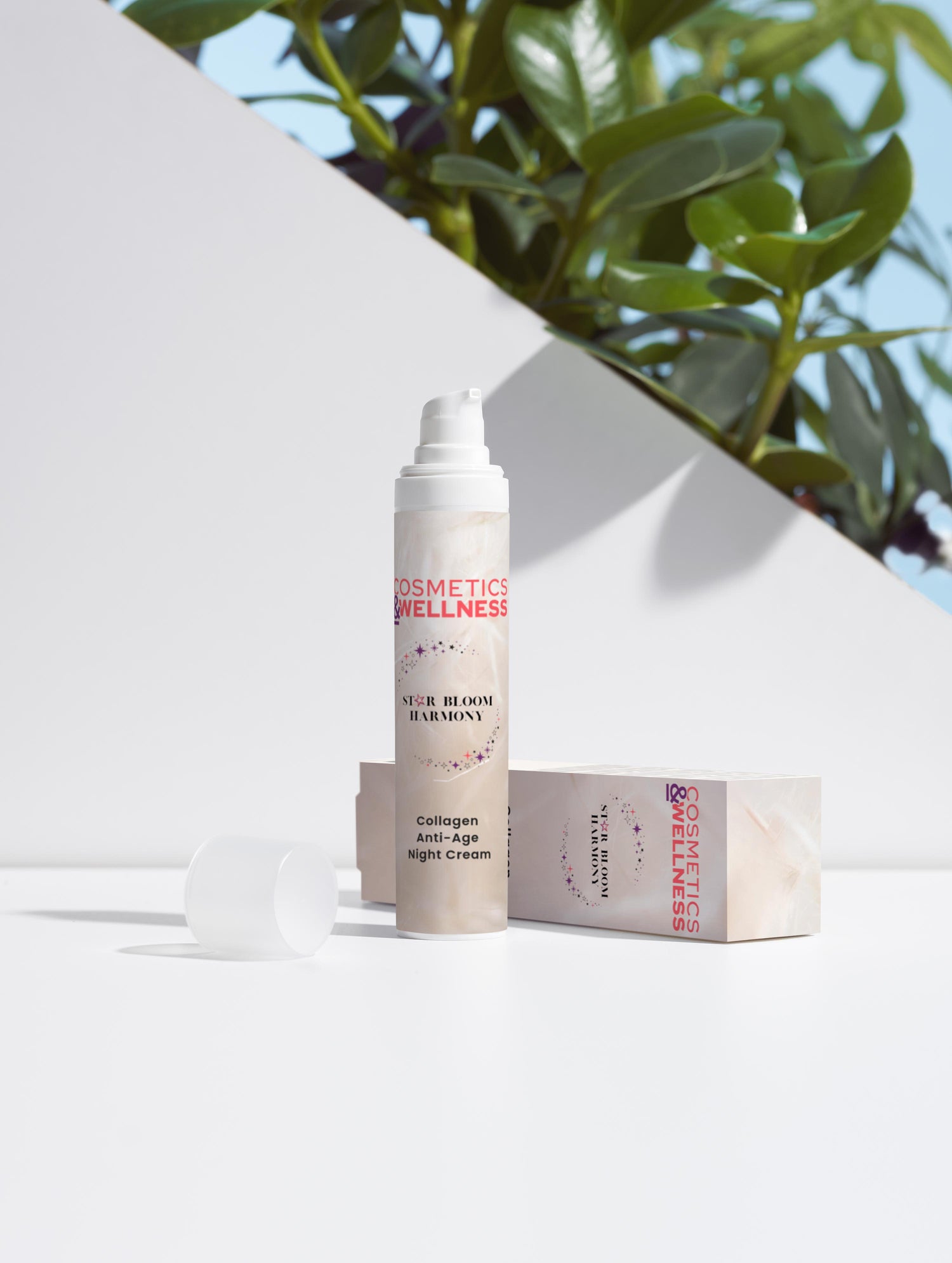 Kollagen Anti-Age Nachtcreme Star Bloom Harmony, 50 ml / 1.69 fl oz