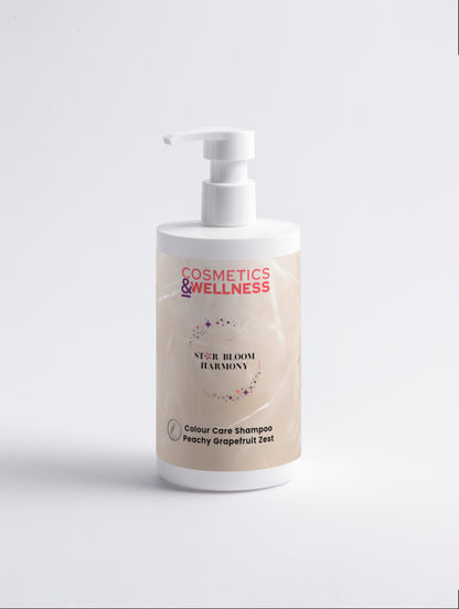 Color Care Shampoo Peachy Grapefruit Zest Star Bloom Harmony, 400 ml / 13.53 fl oz