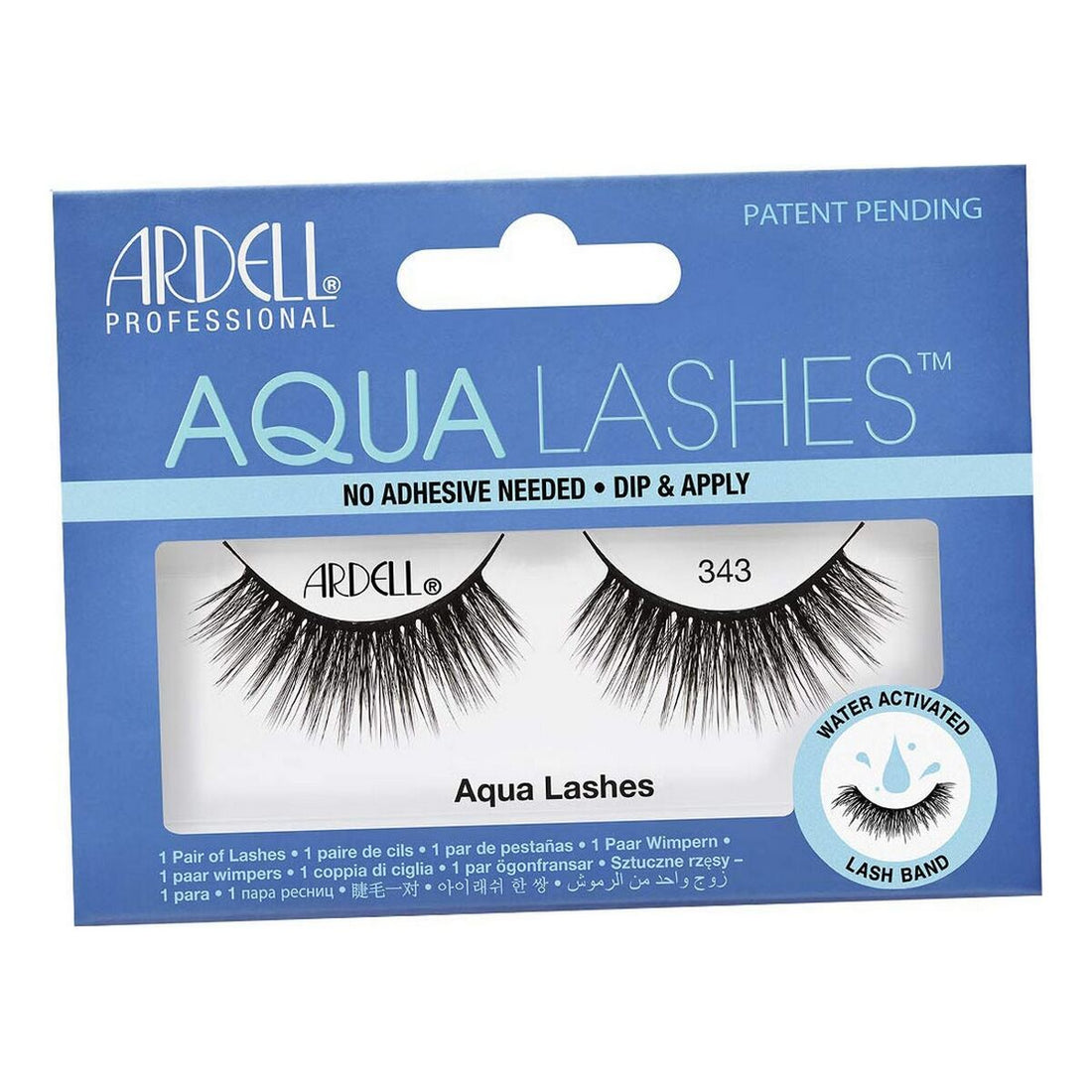 False Eyelashes Aqua Lashes Ardell 63404 Nº 343