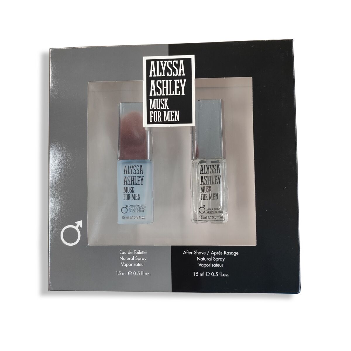 Zestaw Perfum dla Mężczyzn Alyssa Ashley Musk for Men (2 pcs)