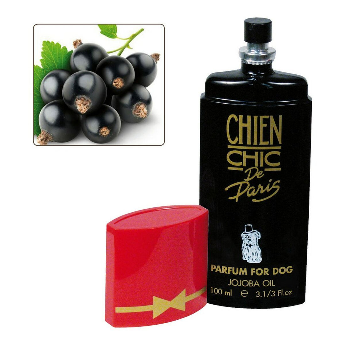 Perfumy dla zwierząt Chien Chic Pies Czerwona porzeczka (100 ml)