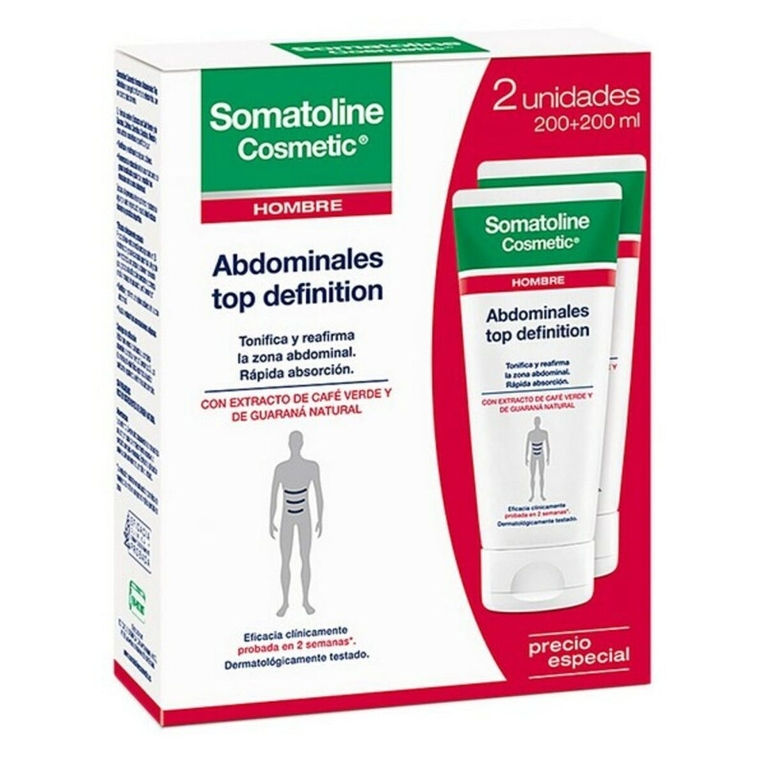 Abdomen Reducing Gel Somatoline (2 pcs)